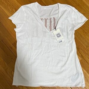 Zadig & Voltaire Off-White Short Sleeve Tee